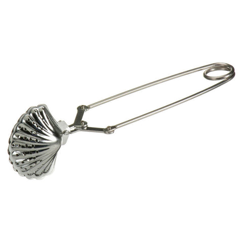 SHELL PINCER SPOON TEA INFUSER